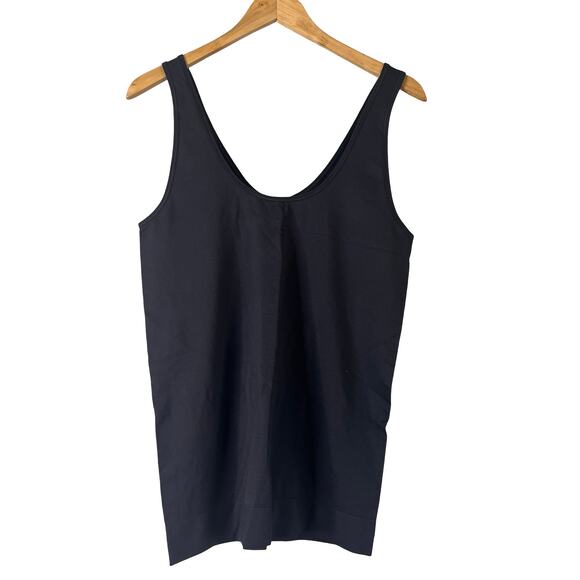 A586581 ANYBODY Intimates Reversible Neckline Tank Black L - Picture 3 of 5